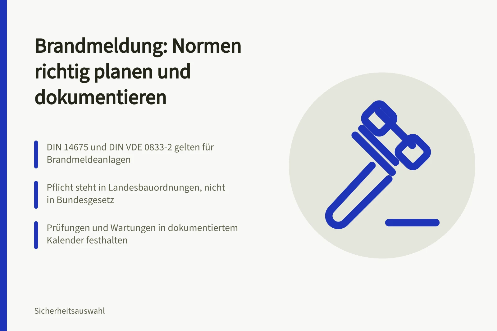 Brandmeldeanlagen nach DIN 14675 planen, dokumentieren und warten