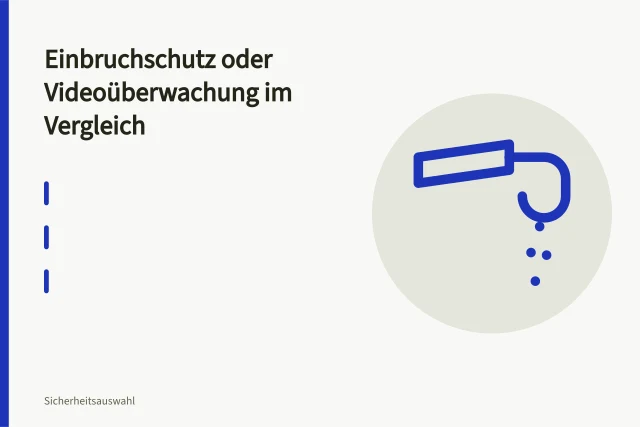 Gesichertes Fenster und Tür mit Einbruchschutz nach DIN EN 1627. Einbruchschutz oder Videoüberwachung im Vergleich