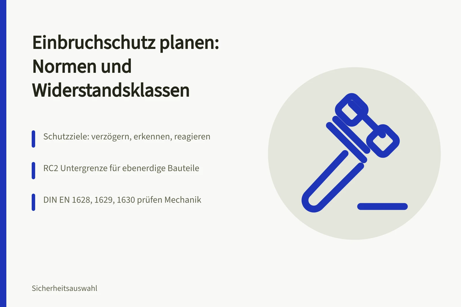 RC3-Einbruchschutztür mit Mehrfachverriegelung und Sicherheitsbeschlag im Gewerbeobjekt